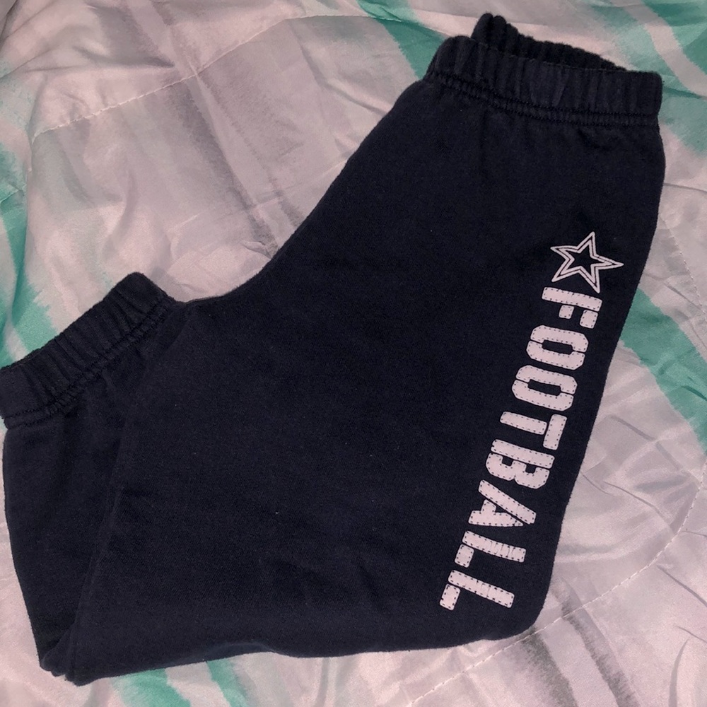 4T Dallas Cowboys blue sweat pants.